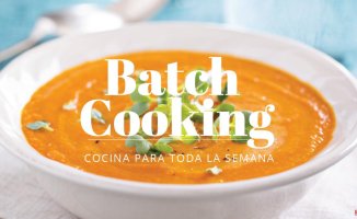 Batch Cooking weekly menu for the week of October 30 to November 3