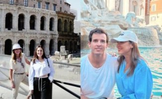 Carolina Molas escapes with her children and Tamara Falcó to Rome after harsh confessions about her past