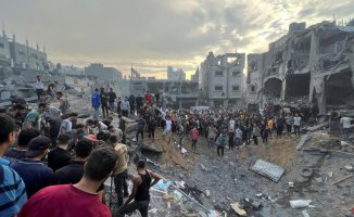 Israel acknowledges attack on Gaza refugee camp that has killed at least 145 people