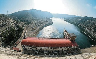 First emergency plan of the Mequinensa dam in case it breaks or overflows