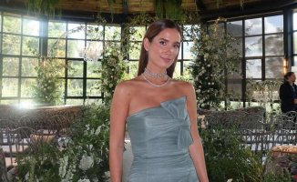 This is how María Pombo transformed her dress at her sister Marta's wedding