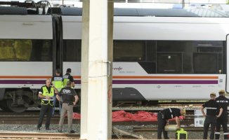The Police confirm that the body found between two carriages is that of Álvaro Prieto