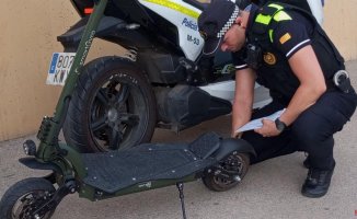 Santa Coloma de Gramenet imposes four daily sanctions on electric scooters