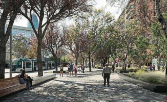 Collboni maintains the plans for the new Gran Via promenade