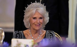 Camila debuts Isabel II's favorite tiara, the only one who has visited Spain