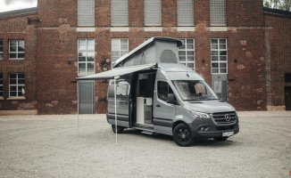 Hymer Free S Campus: a large premium camper based on Mercedes-Benz