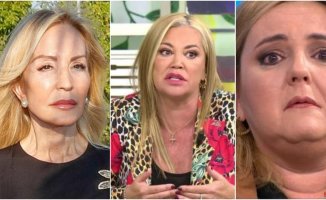 Belén Esteban attacks Carmen Lomana after calling Pilar Vidal 'fat' live