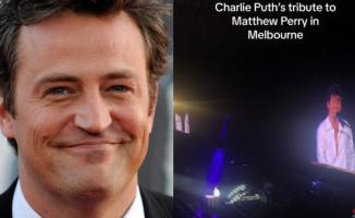 Charlie Puth's moving tribute to Matthew Perry at his last concert
