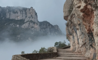 Road to heaven in Montserrat