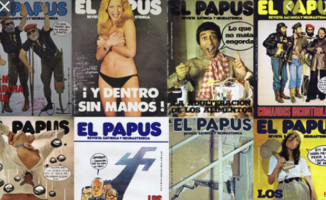 A book reviews the history of the satirical magazine 'El Papus' and gives it the deserved recognition