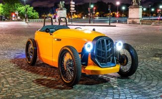 The small electric car with a retro soul to escape conventional designs