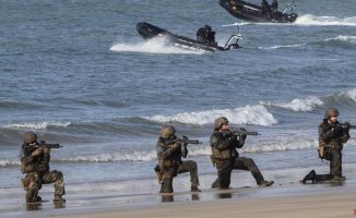The 'military arm' of the EU shows muscle in Cádiz: 3,000 soldiers by land, sea and air