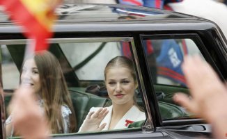 Princess Leonor swears in the Constitution: the photo album