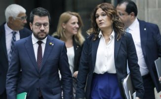 Aragonès will leave the Senate after defending the amnesty and will not listen to the presidents of the PP