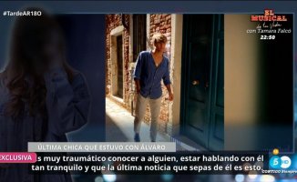 The girl who spent the last night with Álvaro Prieto wanted to report insults and threats
