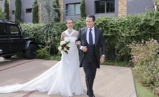Marta Pombo's elegant wedding dress and the differences from her first wedding