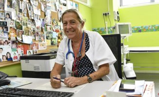 Teresa, Sort's pediatrician in El Hierro
