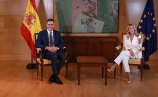 Sánchez and Díaz finalize the programmatic pact of the coalition government