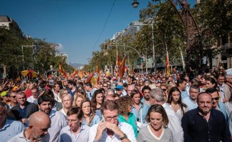 Òmnium denounces an attack on its headquarters in Barcelona after the demonstration against the amnesty