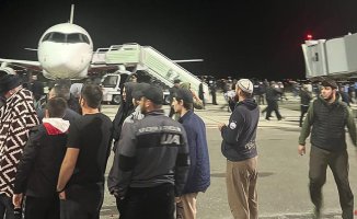 Attempted assault of a plane from Israel at a Russian airport