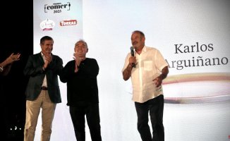 Ferran Adrià's emotional words to Karlos Arguiñano at the Comer Awards