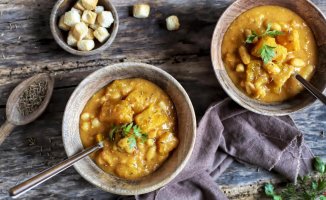 Pumpkin stew with beans, an autumn recipe to leave nothing on the plate