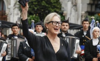 Meryl Streep shines at the Princess of Asturias Awards with an elegant black look