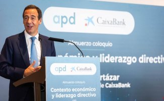 Gortázar (Caixabank) acknowledges that "for more than a year we have been waiting for negative things to happen"