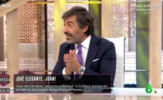 “You have come very clean”: Juan del Val and his “excessive” live outfit that forces him to leave early