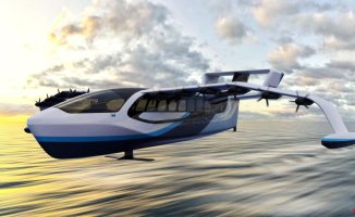 The extraordinary electric hydroplane to travel between islands without emissions