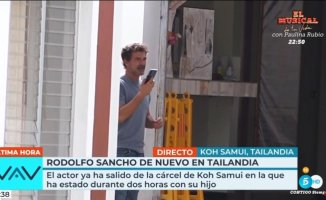 Rodolfo Sancho reunites with his son, Daniel Sancho, in his key week