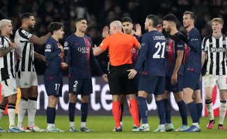 UEFA sends the PSG-Newcastle VAR referee who was supposed to whistle against Real today to the fridge