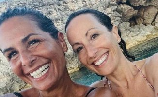 Nuria Roca celebrates her sister's birthday on social networks and all her followers notice the same detail
