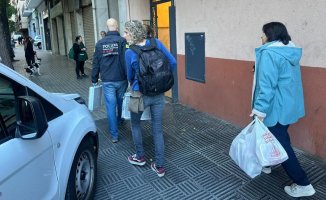 The woman who was injured in Sant Adrià for the murder of her partner arrested