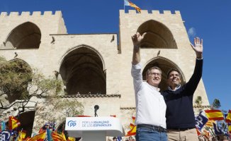 The Valencian PP turns against the amnesty and urges to defend Spain with "tooth and nail"