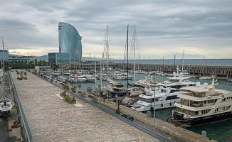 A new public promenade evokes the history of the port of Barcelona
