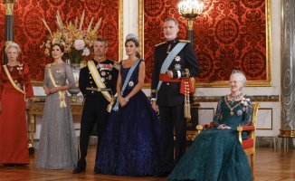 Queen Margarita receives King Felipe and Letizia in style