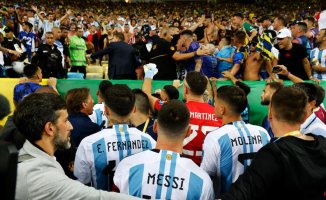 A fight at the Maracaná delays a tense Brazil - Argentina, with the 'albiceleste' triumphing