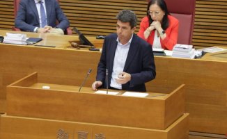 Mazón offers dialogue to the PSPV and Compromís to jointly claim the "Valencian agenda"