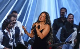 Rosalía's revenge dress at the Latin Grammys