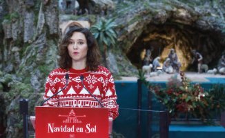 All the details of Isabel Díaz Ayuso's striking Christmas sweater