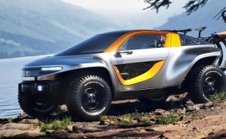 The futuristic electric off-roader for outdoor sports lovers