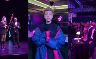 Rubén Avilés' moving speech at the 2023 TikTok Awards: "Life has made it very easy for me to get out of the way"