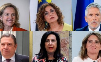 The six imperishable ministers of Pedro Sánchez