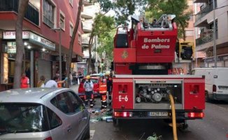 The two women affected in a house fire on Thursday in Palma de Mallorca die