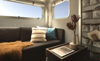 This is the stylish caravan that adapts to the four seasons