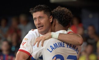 Lewandowski: "What happened with Lamine Yamal was an accident"