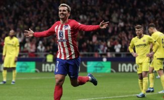 Atlético beats Villarreal with Griezmann's eighth goal in the League