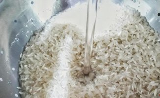 What types of rice should be washed before cooking and which should not?
