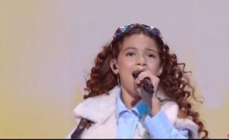 This has been Sandra Valero's brilliant performance at Junior Eurovision with 'Loviu'